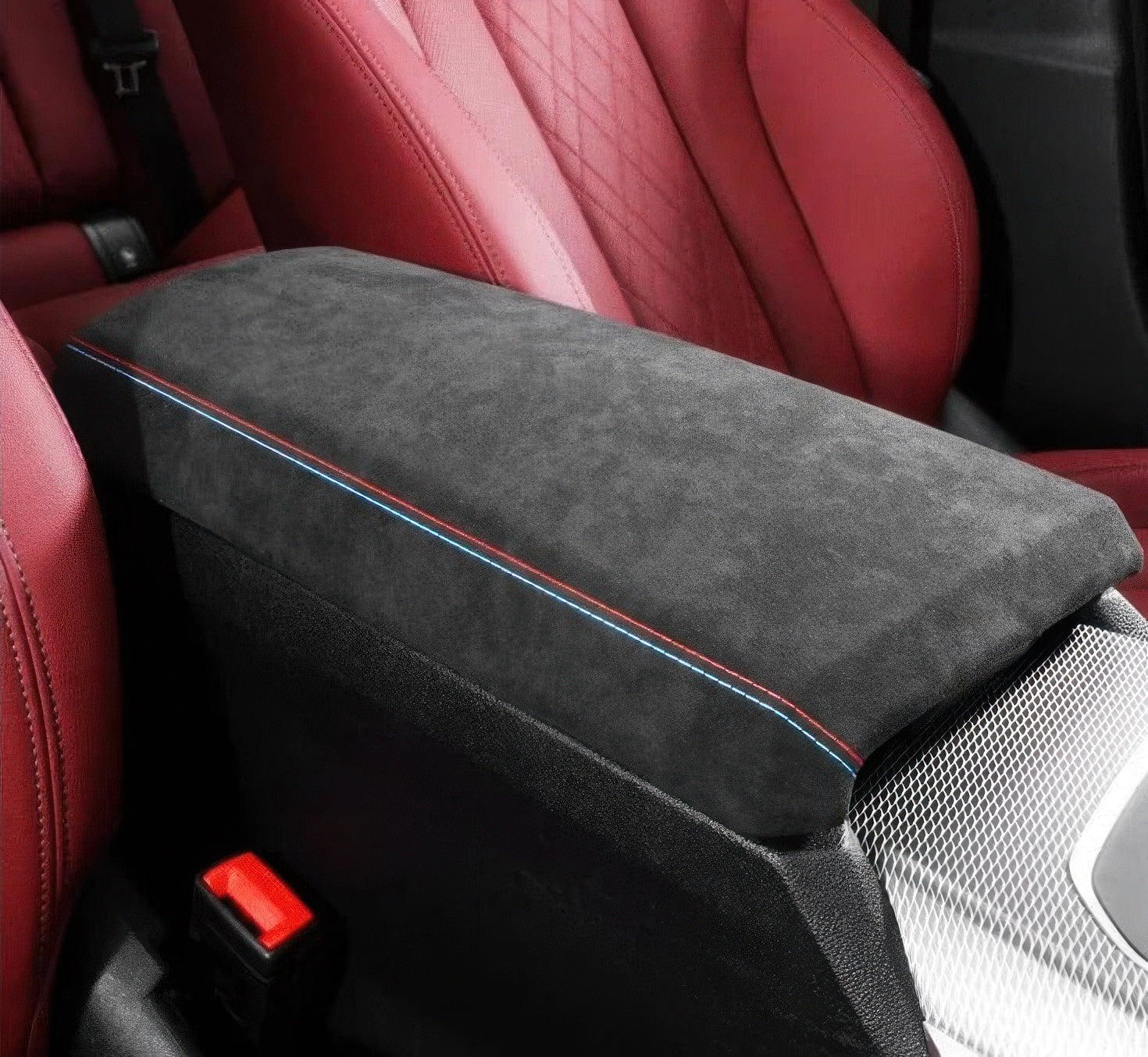 Alcantara Armrest Trim Overlay for BMW G20 G22 G23 G28 G42 G80 G82 G87