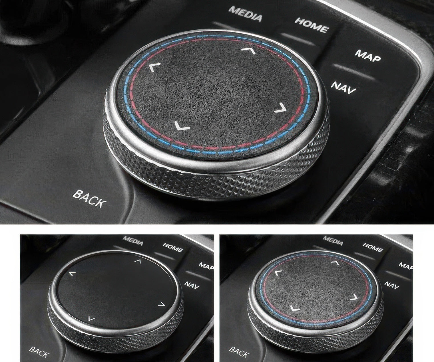 Alcantara Multimedia Center Console Trim for Select BMW F- and G-Chassis Models