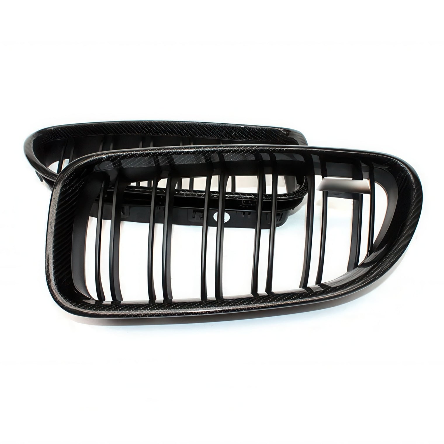 Carbon Fiber Double-Slat Front Grille for BMW F06 F12 F13 6 Series & M6