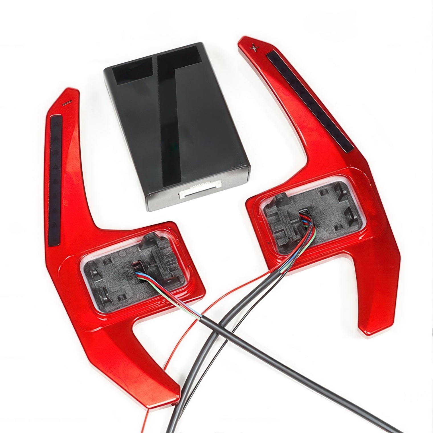 Carbon Fiber Paddle Shifters with Shift Lights for Toyota GR Supra A90 A91 (MK5)