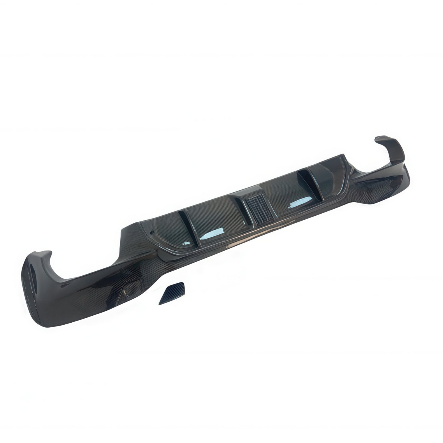 Carbon Fiber Rear Diffuser with LED Brake Light for BMW F90 M5