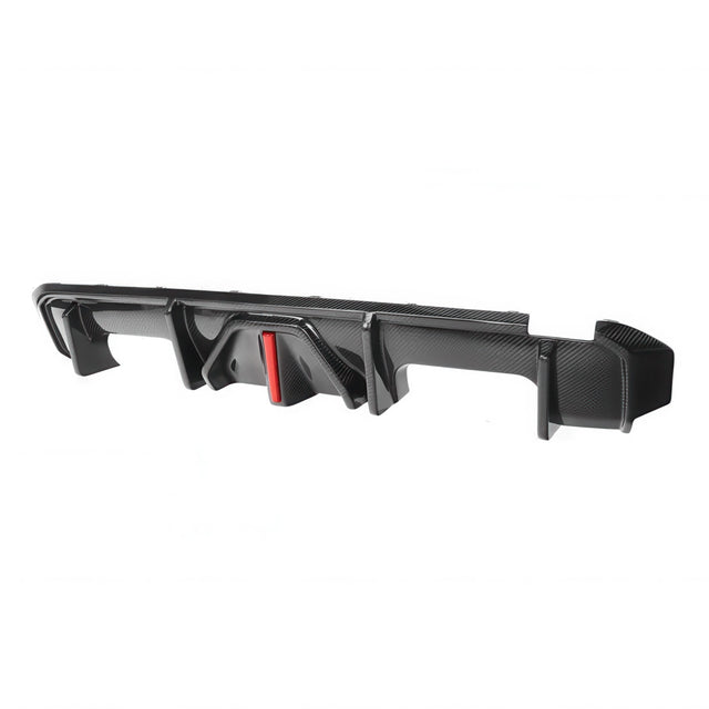 Carbon Fiber Rear Diffuser with LED Brake Light for BMW G80 G82 M3 & M4