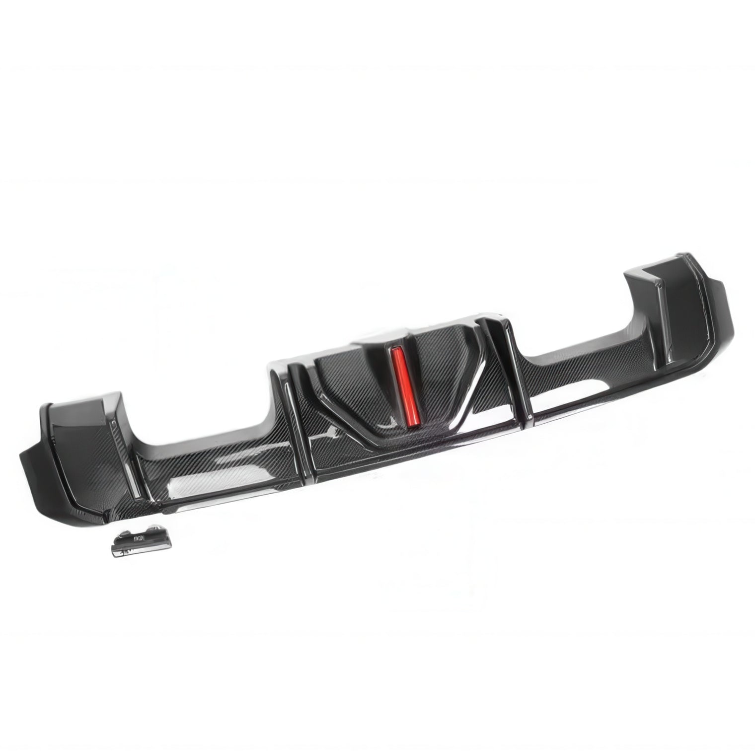 Carbon Fiber Rear Diffuser with LED Brake Light for BMW G80 G82 M3 & M4