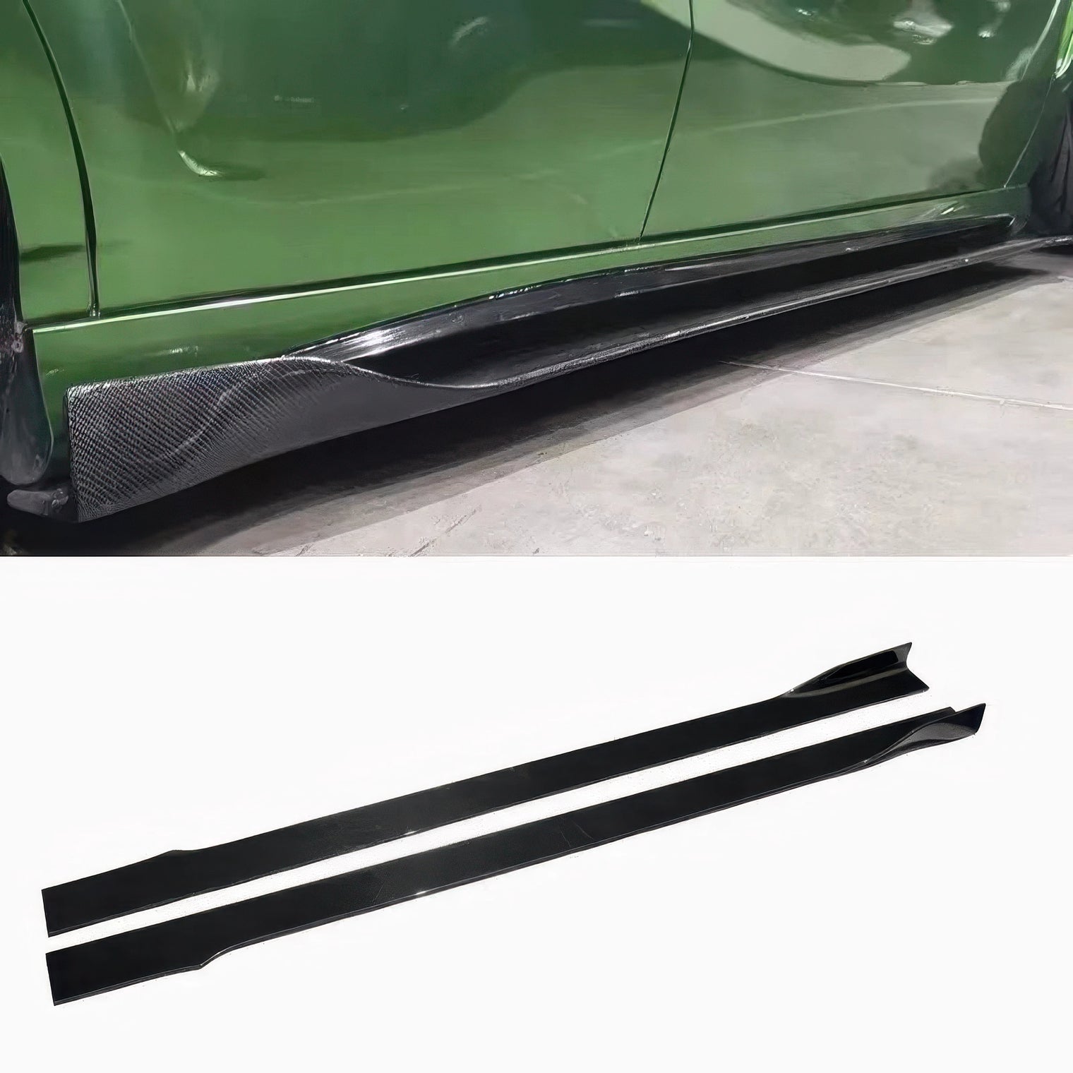 Carbon Fiber Side Skirts for BMW G01 G02 F97 F98 X3 X4 X3M X4M