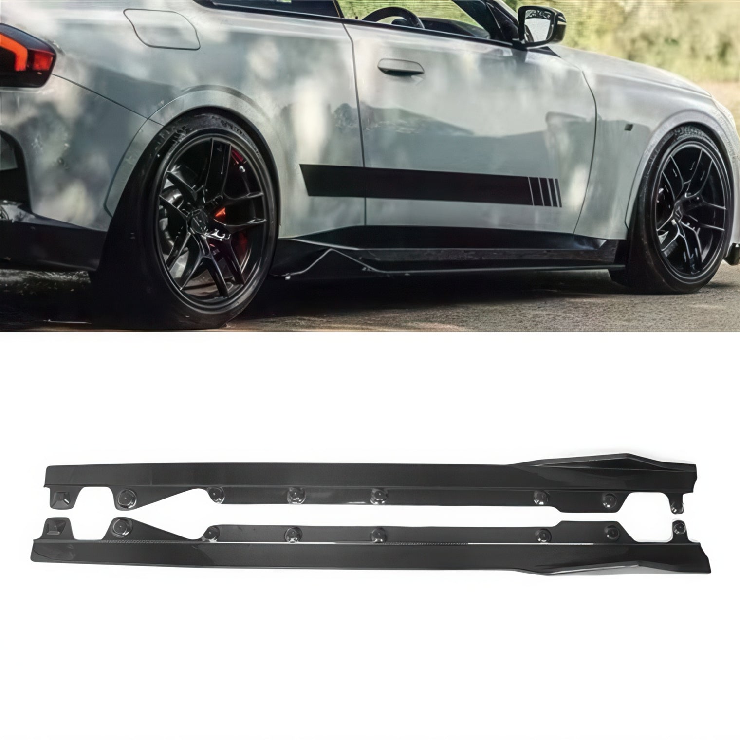 Carbon Fiber Side Skirts for BMW G42 2 Series