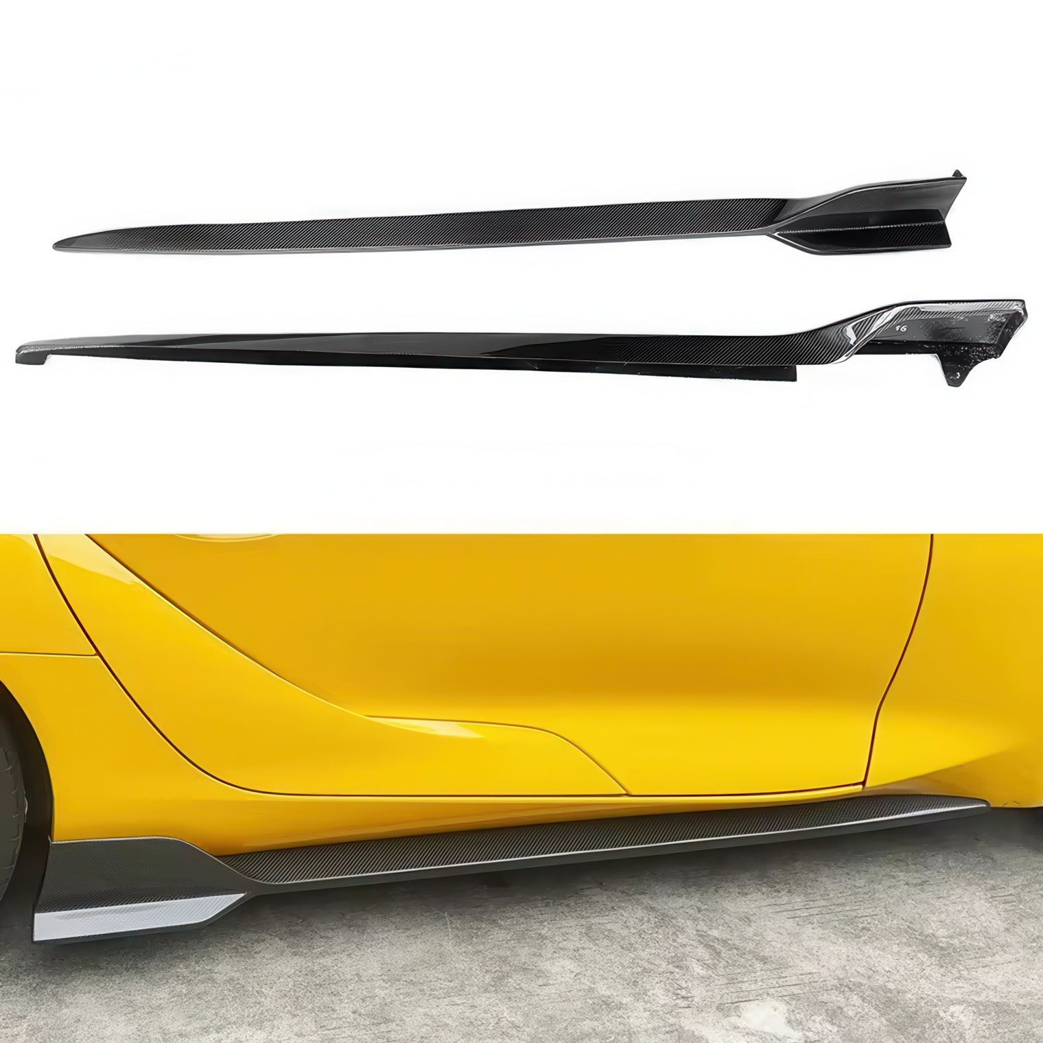 Carbon Fiber Side Skirts for Toyota GR Supra A90 A91 (MK5)