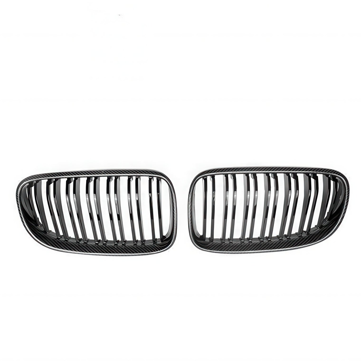 Carbon Fiber Single or Double-Slat Front Grille for BMW E92 E93 M3 LCI