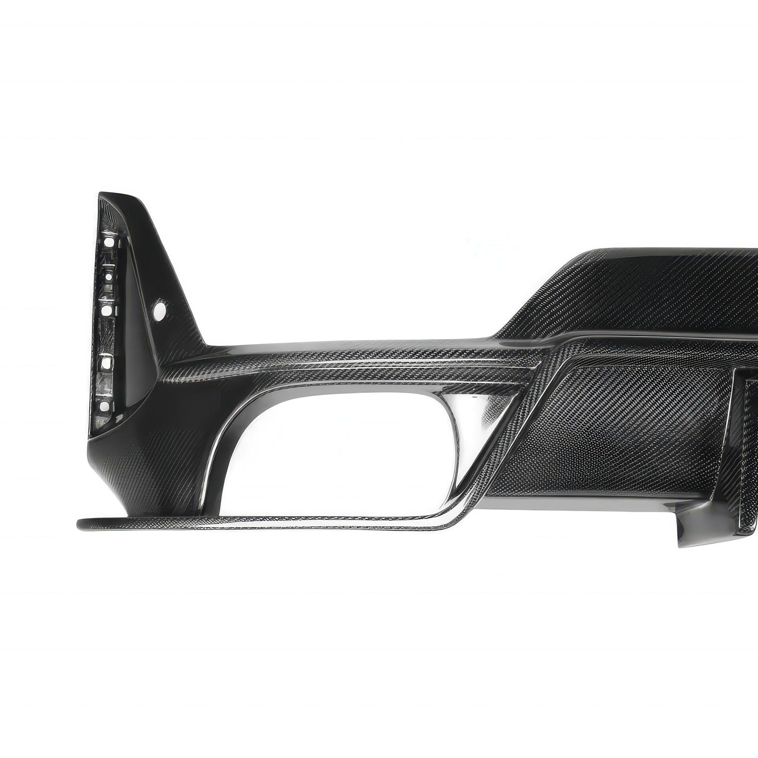 Dry Carbon Fiber or ABS LED Rear Diffuser for BMW G20 LCI M Sport 2023+