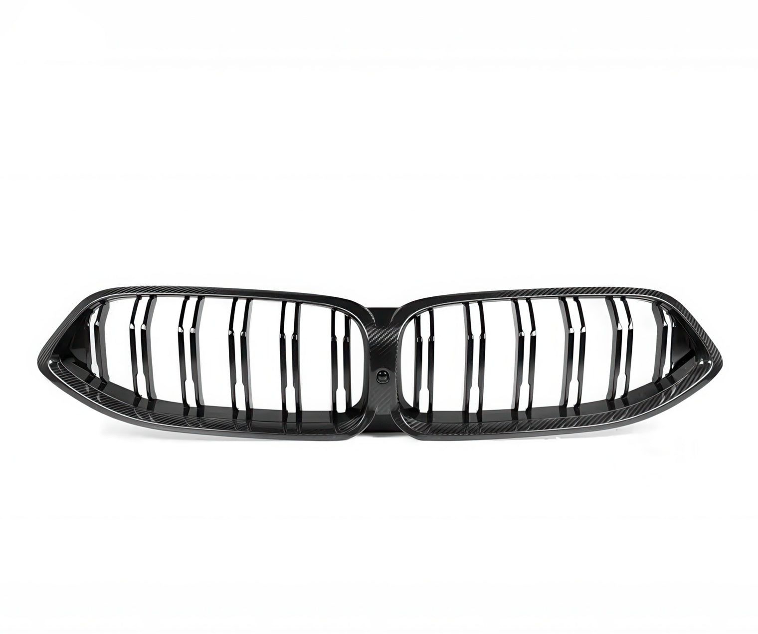 Dry Carbon Fiber or Carbon-Look Double-Slat Front Grille for BMW G14 G15 G16 F91 F92 F93 8 Series & M8