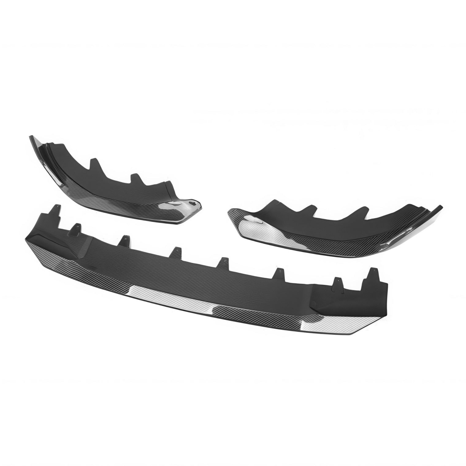 Full-Width Carbon Fiber Front Lip for BMW G42 2 Series