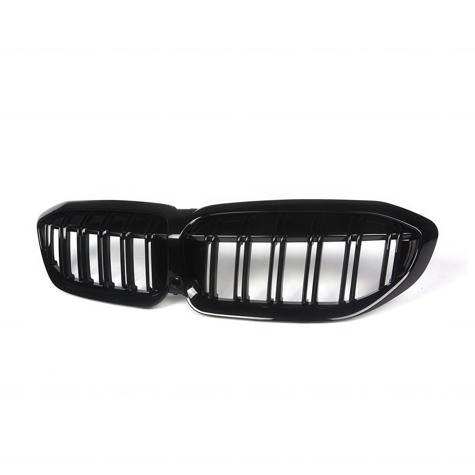 Gloss Black Double-Slat Front Grille for BMW G20 G28 330i & M340i