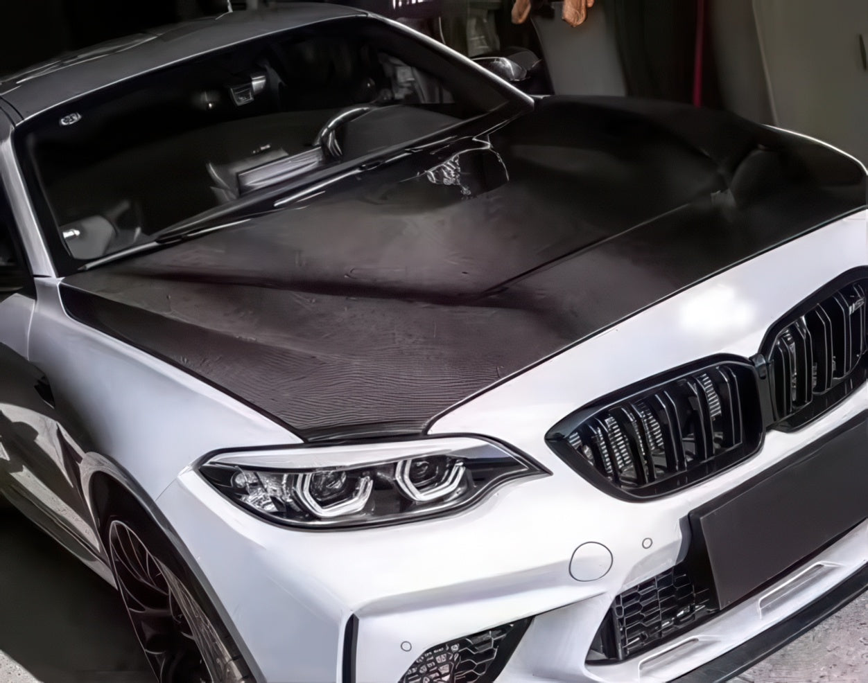GTS Style Carbon Fiber Hood for BMW F22 F87 2 Series & M2