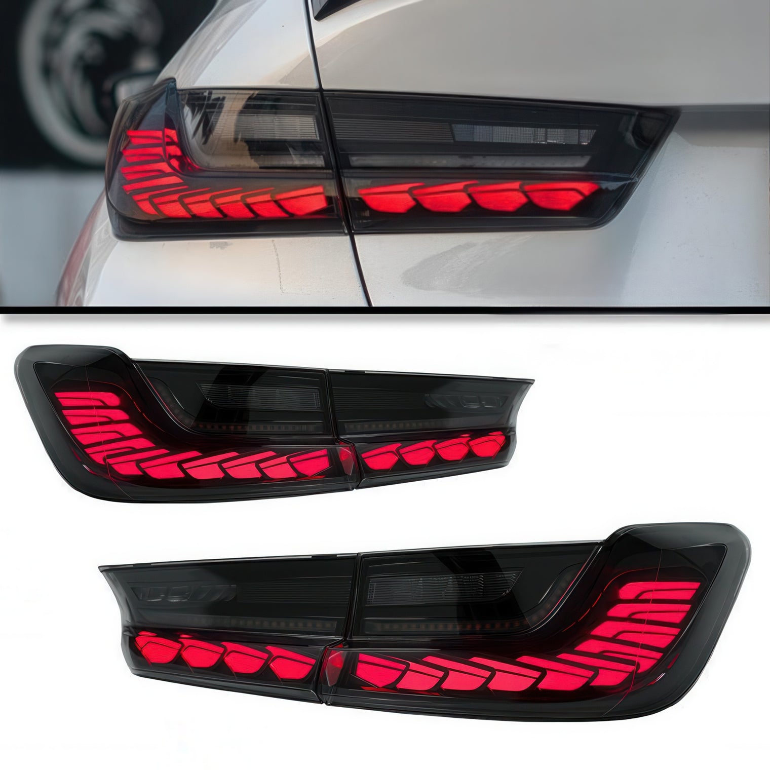 GTS Style OLED Tail Lights for BMW G20 G28 G80 3 Series & M3