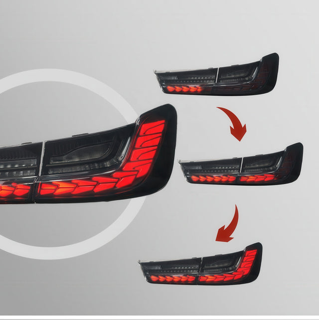 GTS Style OLED Tail Lights for BMW G20 G28 G80 3 Series & M3