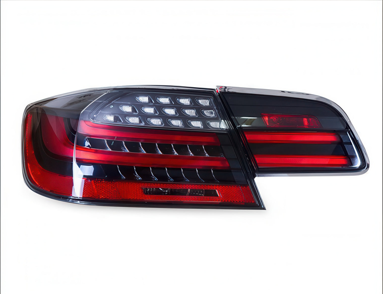 LCI Style LED Tail Lights with Dynamic Turn Signals for BMW E92 3 Series & M3