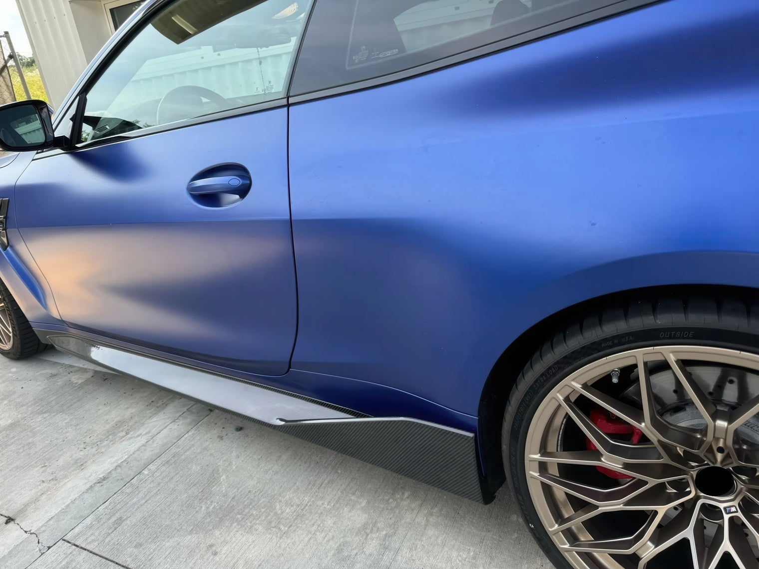 M Style Carbon Fiber Side Skirts for BMW G80 G82 G83 M3 & M4