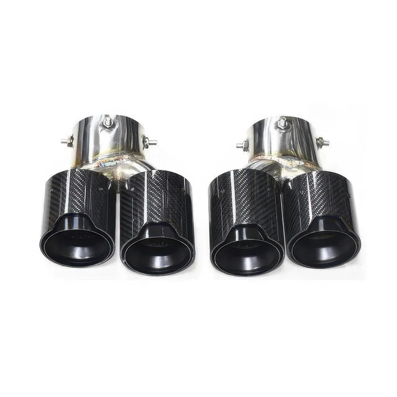 M Style Quad Exhaust Tips for BMW M240i, M340i & M440i