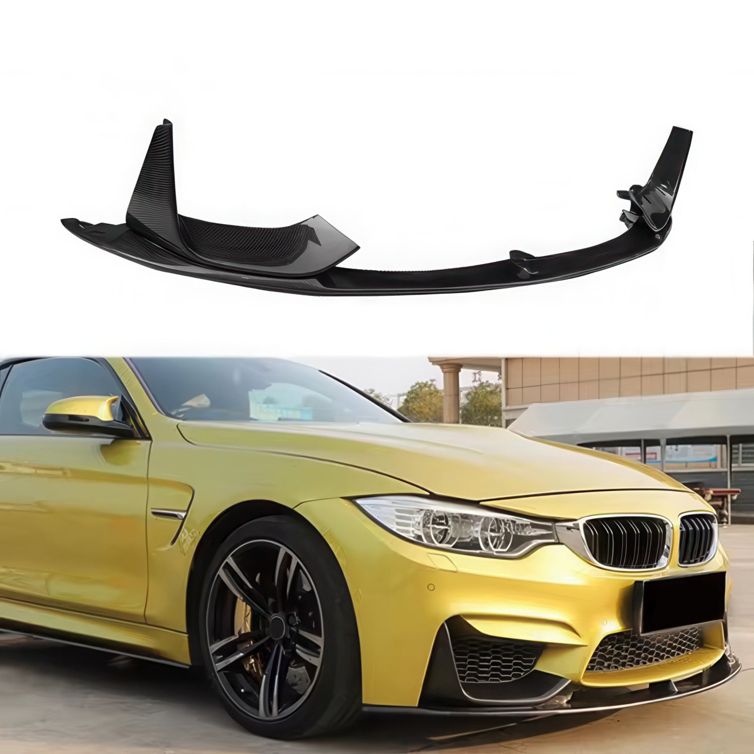 MP Style Carbon Fiber Front Lip for BMW F80 F82 M3 & M4