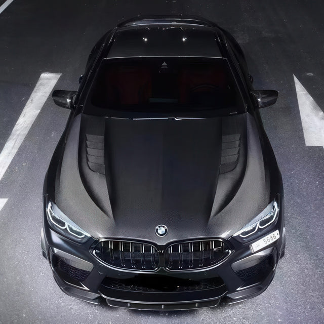 V Style Carbon Fiber Hood for BMW G14 G15 G16 M850i & 840i