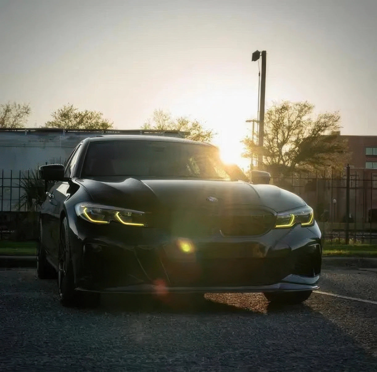 Yellow Laser Headlight Retrofit Upgrade for BMW G20 3 Series