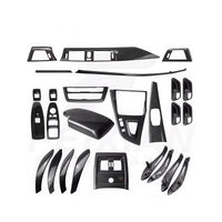 20-Piece Carbon-Look ABS Interior Trim Set for BMW F30 F32 3 Series & 4 Series