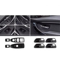 20-Piece Carbon-Look ABS Interior Trim Set for BMW F30 F32 3 Series & 4 Series