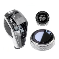3-Piece Crystal Gear Shift, iDrive and Start Button Set for BMW G20 G22 3 & 4 Series