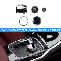 3-Piece Crystal Gear Shifter Interior Trim Set for BMW G20 G28 LCI 3 Series