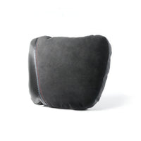 Alcantara and Nappa Leather Neck Pillow for BMW
