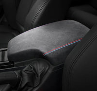 Alcantara or Carbon-Look Leather Armrest Trim for BMW F30 F32 F34 F36 3 Series & 4 Series