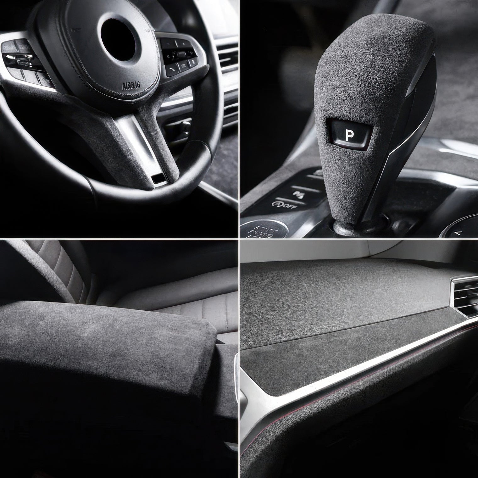 Alcantara Interior Trim Set for BMW G20 3 Series