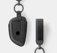 Alcantara Key Case and Keychain for BMW E-, F-, and G-Chassis
