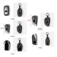 Alcantara Key Case and Keychain for BMW E-, F-, and G-Chassis