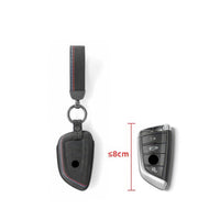 Alcantara Key Case and Keychain for BMW E-, F-, and G-Chassis