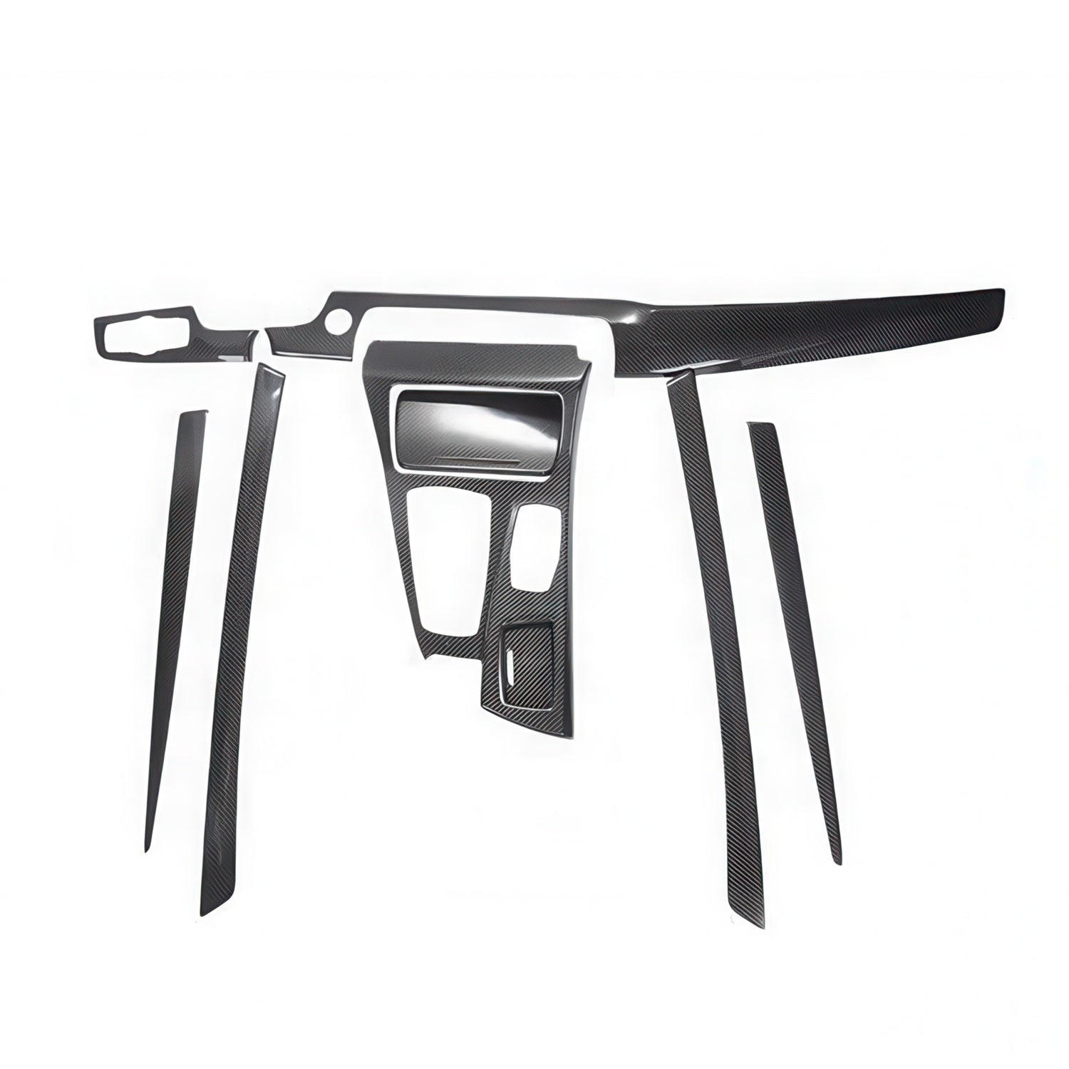 Carbon Fiber Interior Trim Set for BMW F10 5 Series