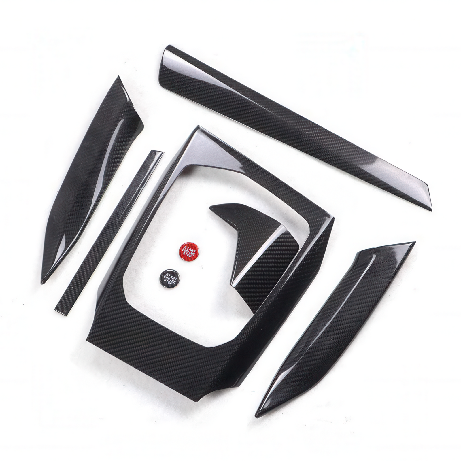 Carbon Fiber Interior Trim Set for BMW G20 G22 G80 G82 3 Series, 4 Series, M3 & M4