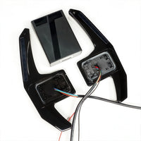 Carbon Fiber Paddle Shifters with Shift Lights for Toyota GR Supra A90 A91 (MK5)