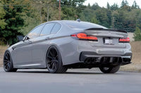 Carbon Fiber Rear Diffuser with LED Brake Light for BMW F90 M5