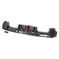 Carbon Fiber Rear Diffuser with LED Brake Light for BMW G80 G82 M3 & M4