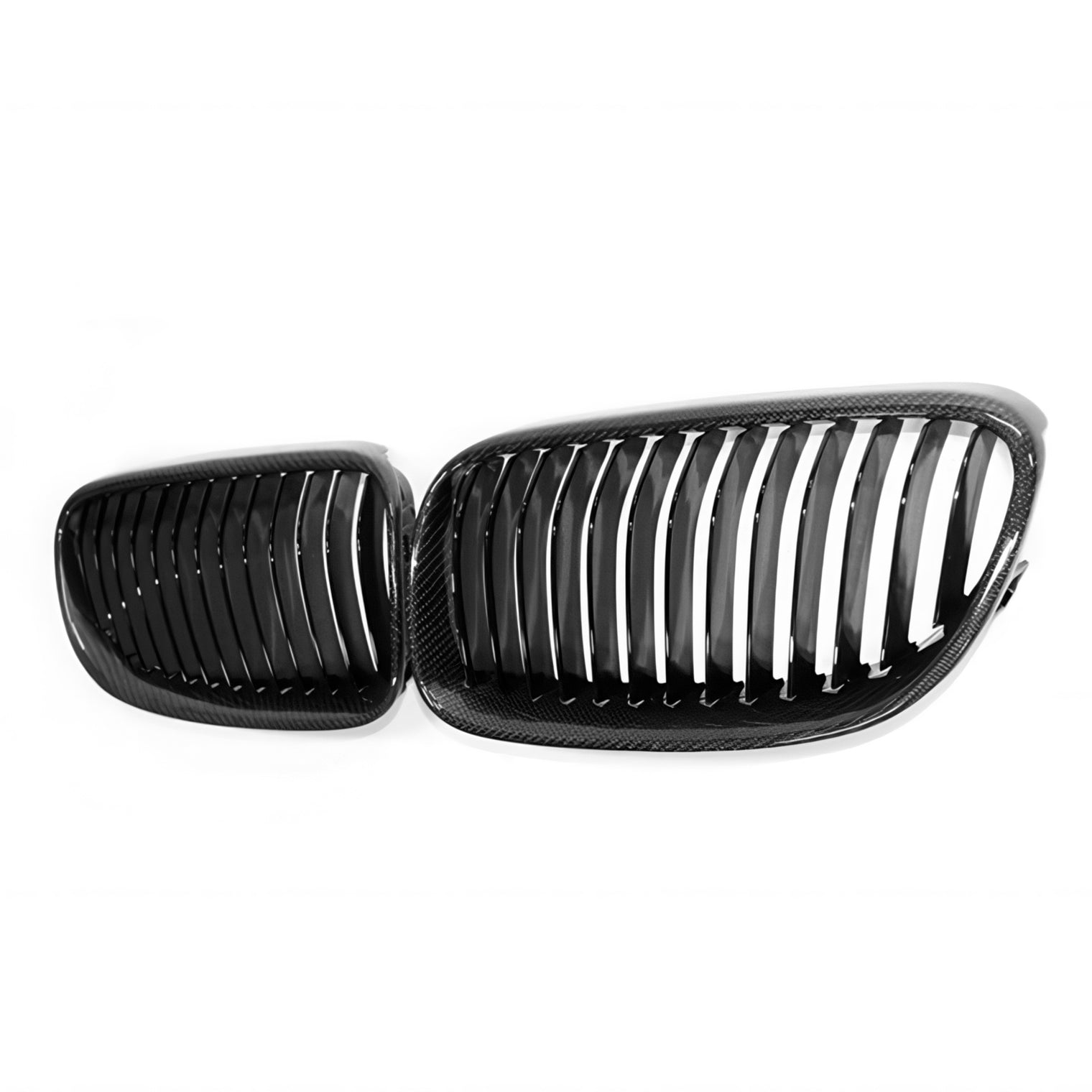 Carbon Fiber Single or Double-Slat Front Grille for BMW E92 E93 M3 LCI