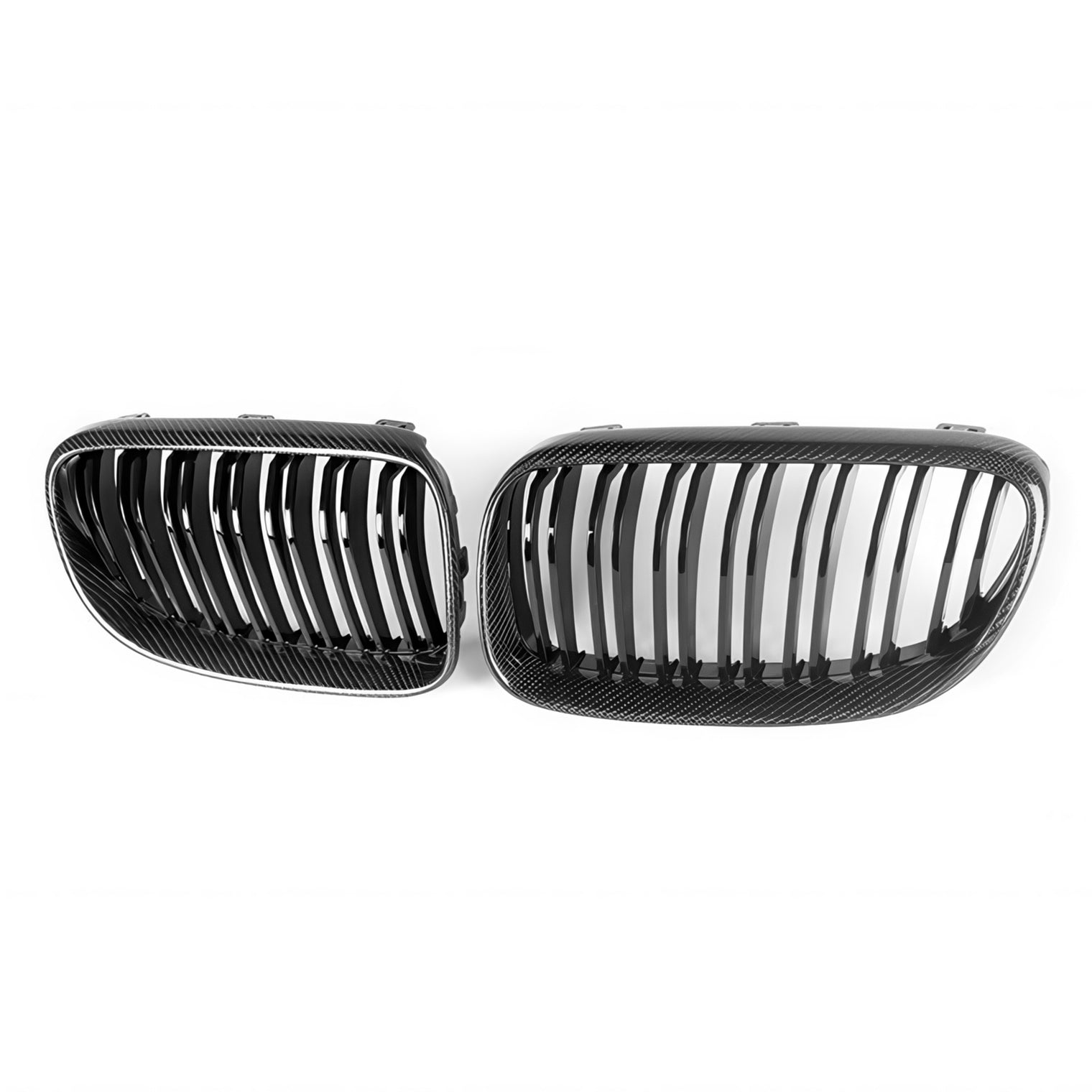 Carbon Fiber Single or Double-Slat Front Grille for BMW E92 E93 M3 LCI