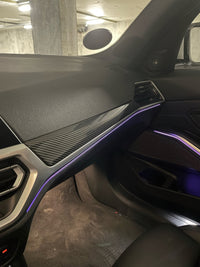 Carbon-Look ABS Dashboard and Air Vent Trim for BMW G20 330i & M340i