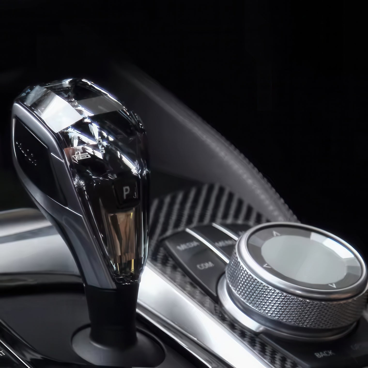 Crystal Gear Shift Handle for BMW