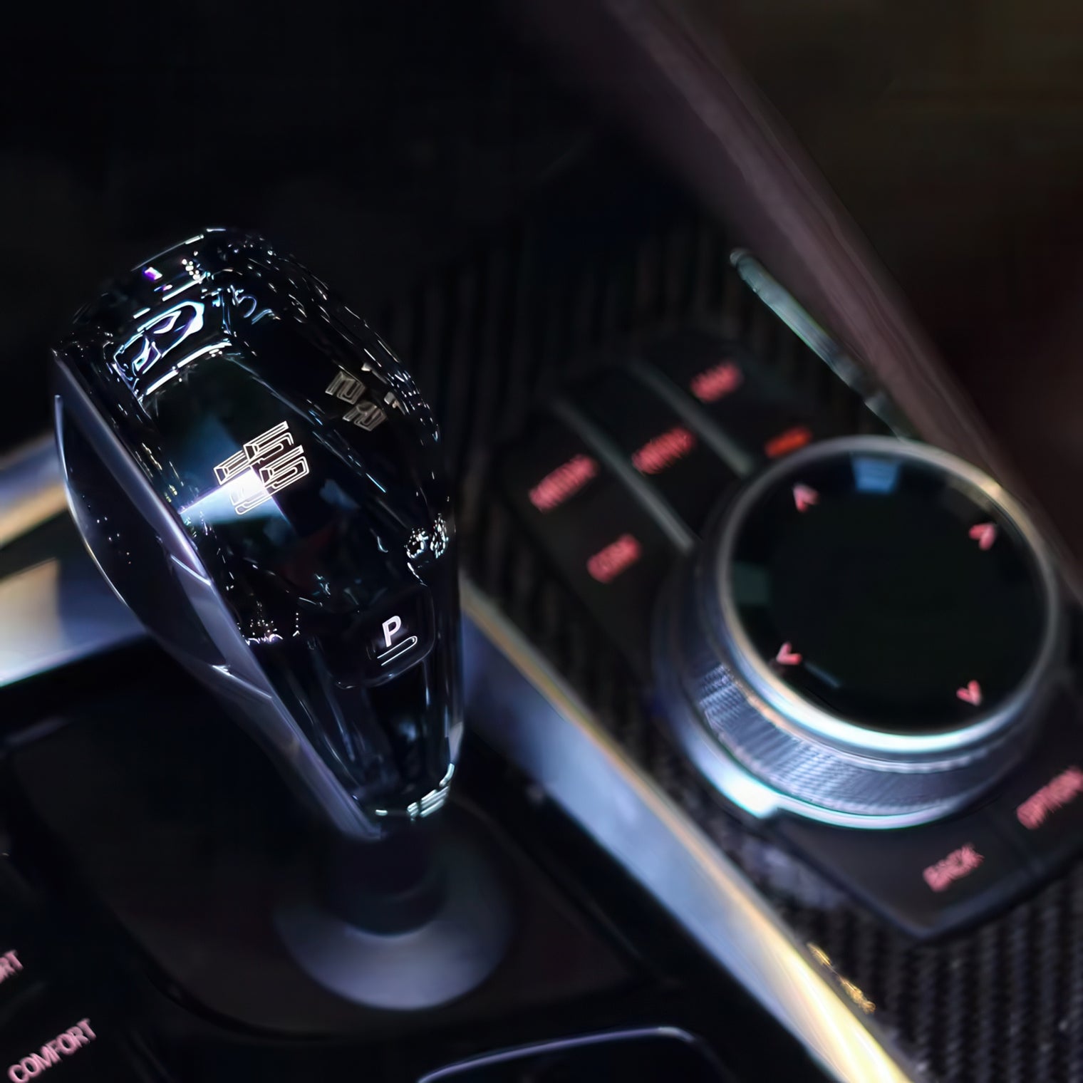 Crystal Gear Shift Handle for BMW