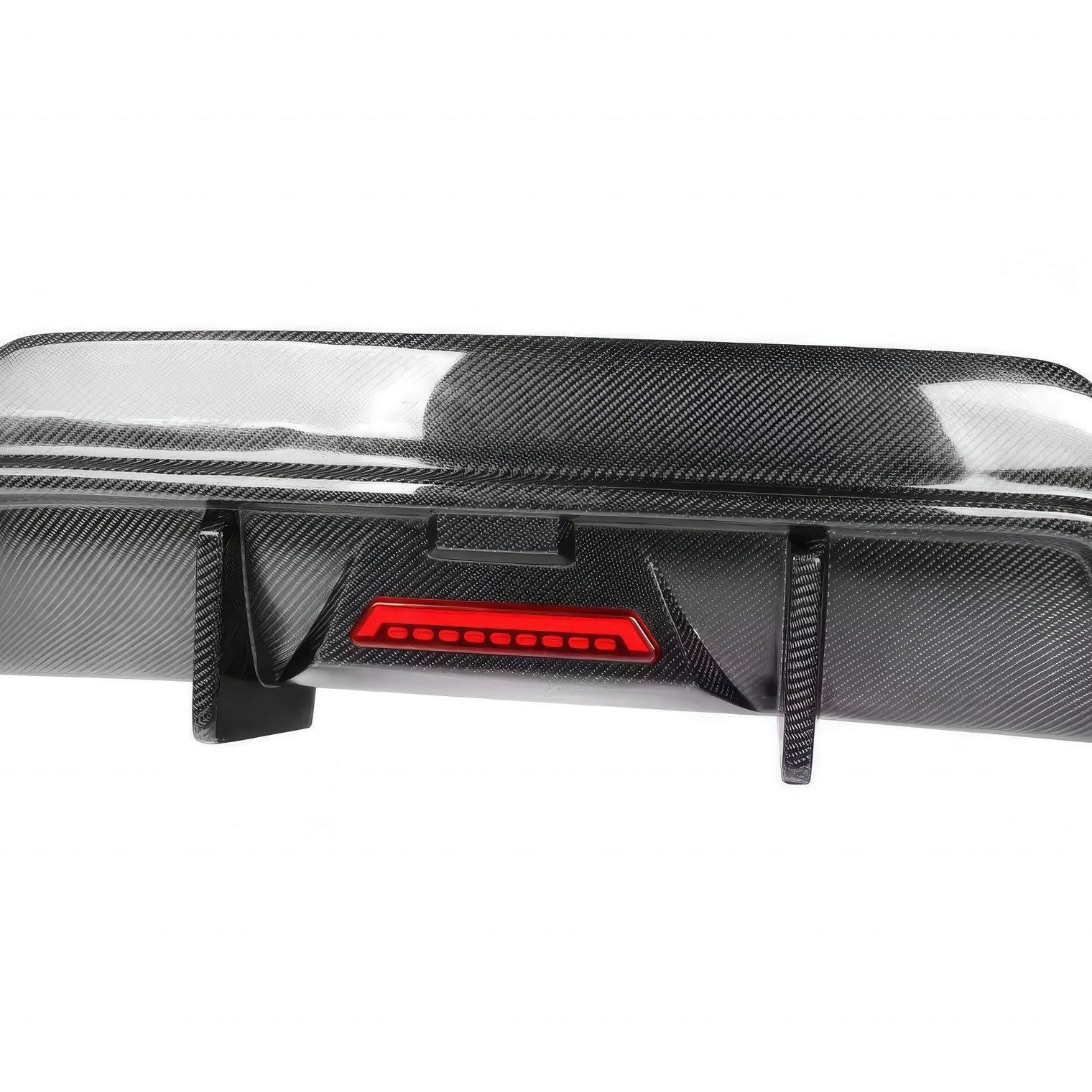 Dry Carbon Fiber or ABS LED Rear Diffuser for BMW G20 LCI M Sport 2023+