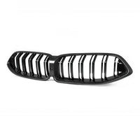 Dry Carbon Fiber or Carbon-Look Double-Slat Front Grille for BMW G14 G15 G16 F91 F92 F93 8 Series & M8