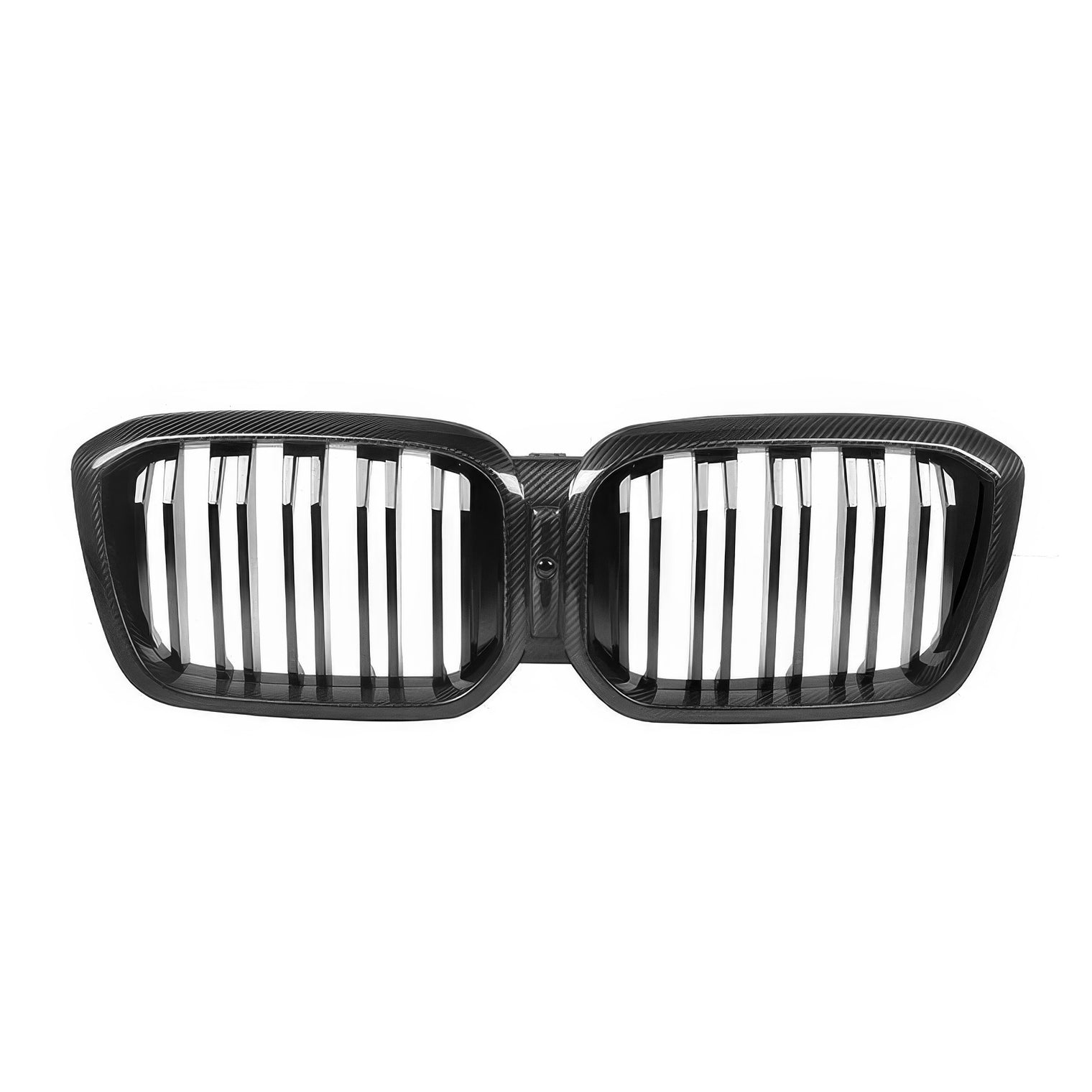 Dry Carbon Fiber Double-Slat Front Grille for BMW G01 G02 X3 X4