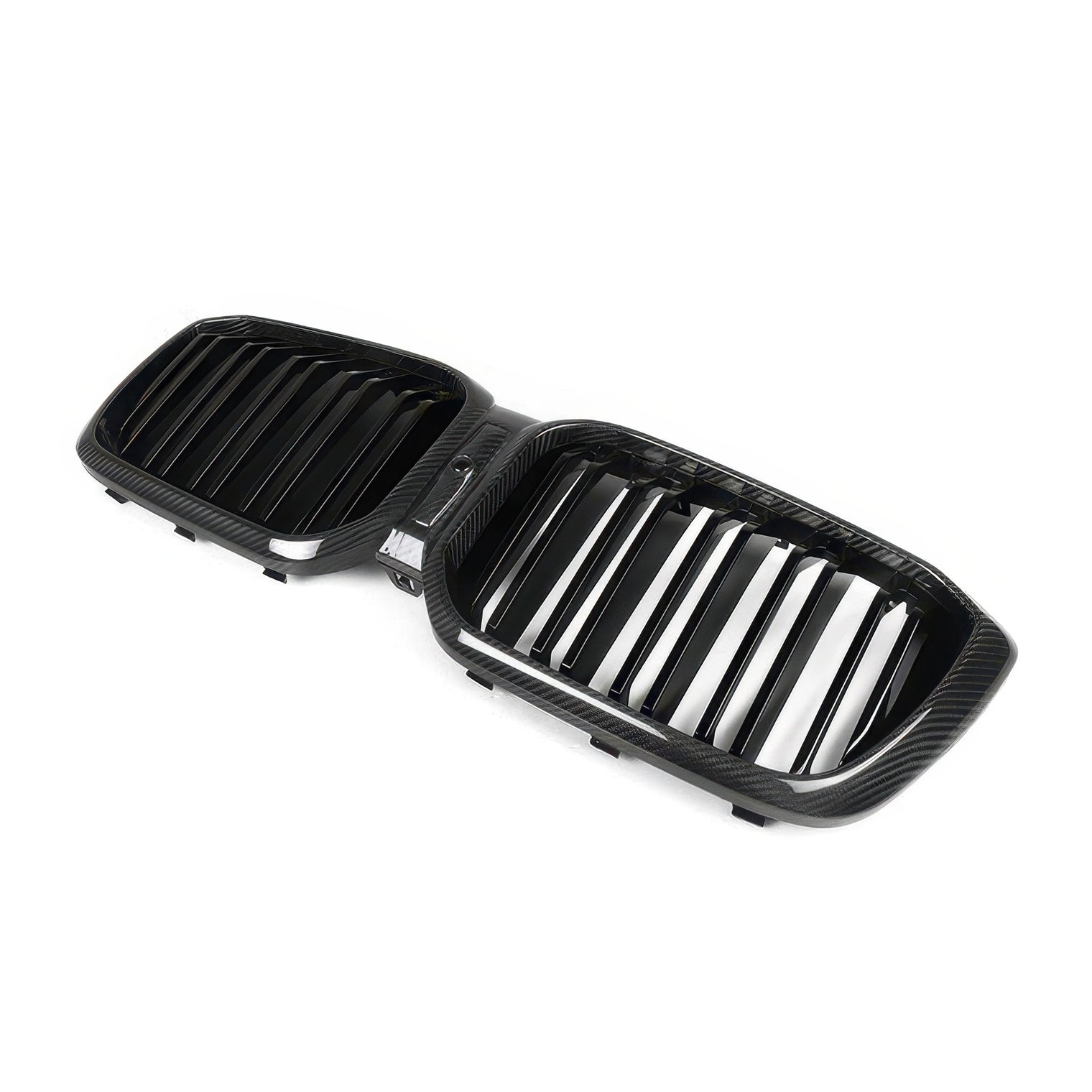 Dry Carbon Fiber Double-Slat Front Grille for BMW G01 G02 X3 X4
