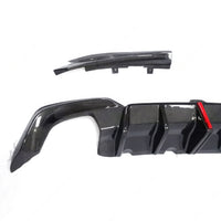 DTM Style 3-Piece Carbon Fiber Rear Diffuser with LED for BMW G20 M340i 2020+