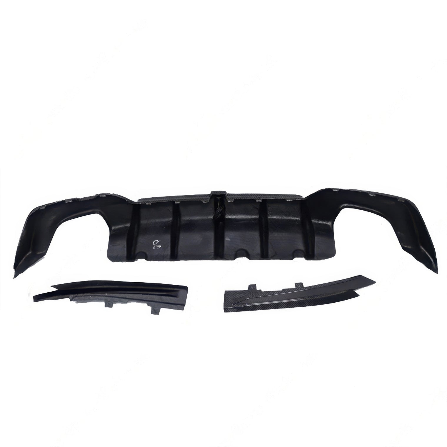 DTM Style 3-Piece Carbon Fiber Rear Diffuser with LED for BMW G20 M340i 2020+